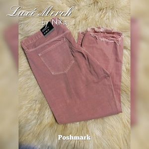 Mossimo Denim Crop Boyfriend cut jeans - Size 14/32R